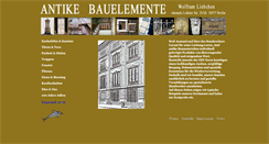 Desktop Screenshot of antike-bauelemente-berlin.de